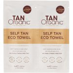 Tan Organic Samoopalovací ekologické ubrousky (Self Tan Eco Towel) 2 x 10 ml – Zboží Dáma