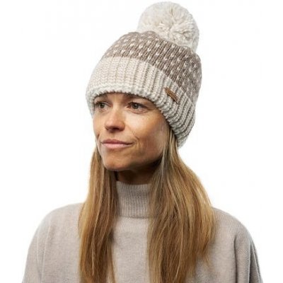 Vlnka Vlněná čepice Woolee V31 hnědá – Zboží Dáma