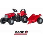 Rolly Toys Massey Ferguson Traktor šlapací s přívěsem – Zboží Mobilmania