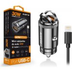 CL ALIGATOR PD30W USB-C+ USB,USB-C/Lightn kab, čer – Hledejceny.cz