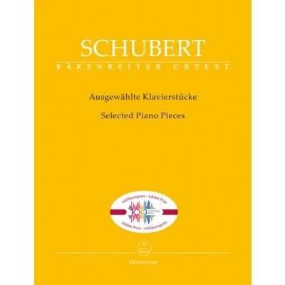 Vybrané klavírní kusy skladatele Franz Schubert – Zboží Dáma