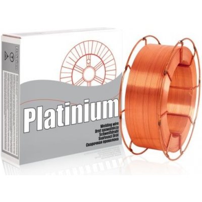 Platinium Svařovací drát pro nelegovanou a nízkolegovanou ocel MIG/MAG tl.0,8 mm G3Si1/SG2, balení 15 kg drátu SP.001.08 – Zboží Mobilmania