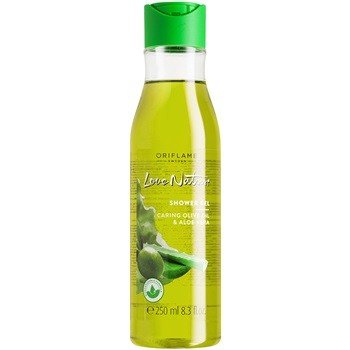 Oriflame Love Nature sprchový gel Caring Olive Oil And Aloe Vera 250 ml