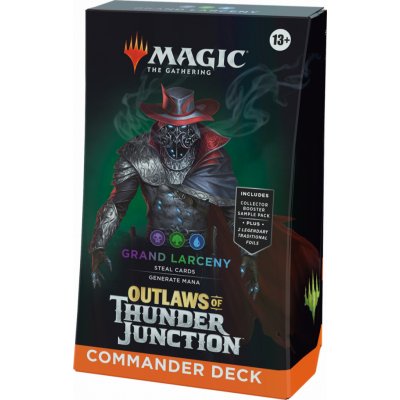 Wizards of the Coast Magic The Gathering Outlaws of Thunder Junction Grand Larceny Commander Deck – Zboží Mobilmania