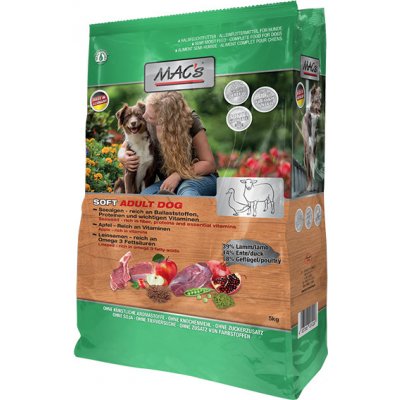 MACs Soft Grain Free jehně a kachna 5 kg – Zboží Mobilmania