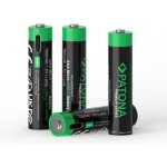 PATONA nabíjecí baterie AAA/LR03 Li-Pol 500mAh 1,5V s USB-C nabíjením, 4ks v balení | Zboží Auto