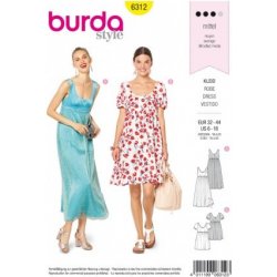 Střih Burda číslo 6312 na letní šaty od 179 Kč - Heureka.cz