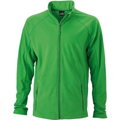 James Nicholson pánská bunda Structure Fleece Jacket zelená zelená tmavá – Hledejceny.cz