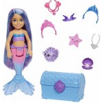 Barbie Color Reveal Chelsea duhová mořská panna – Zboží Mobilmania