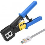 W-Star WSEZ376Z - Krimpovací kleště RJ45 EZ, Cat5, RJ45, RJ45EZ, RJ12, RJ11 – Zboží Dáma