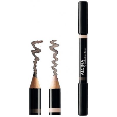 Alcina Perfect Eyebrow oboustranná tužka na obočí 020 Dark 3 g – Hledejceny.cz