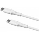 Fixed FIXDLS-CC2-WH 2× USB-C 60W, datový, 2m, bílý