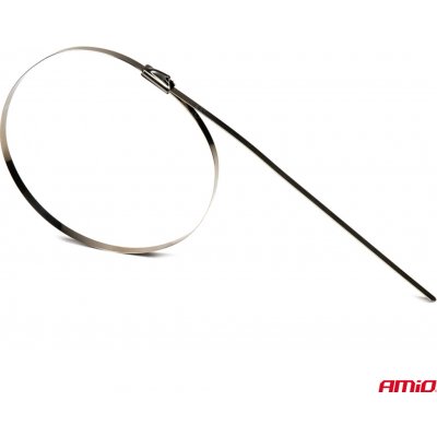 Amio 04322 Nerezové stahovací pásky 4,6 x 250 mm 100 ks – Sleviste.cz