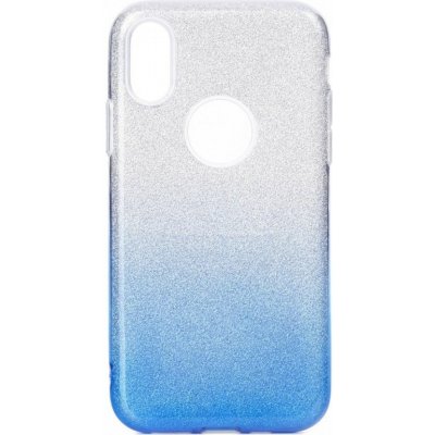 Pouzdro Forcell Shining, iPhone 7 / 8, stříbrno modré – Zboží Mobilmania