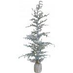 Chic Antique Zasněžený vánoční borovicový stromek v jutě a se šiškami Pine Tree - 65*180 cm - Chic Antique – Hledejceny.cz