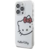 Pouzdro a kryt na mobilní telefon Apple AppleMix HELLO KITTY Apple iPhone 15 Pro Max - hlava Hello Kitty - plastový / gumový - bílé