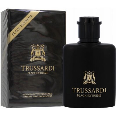 TrussarDi Black Extreme toaletní voda pánská 100 ml – Hledejceny.cz