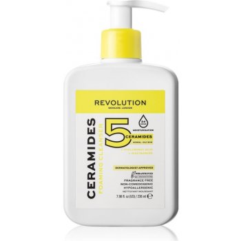 Revolution Skincare Ceramides čisticí pěnivý krém pro mastnou a problematickou pleť 236 ml