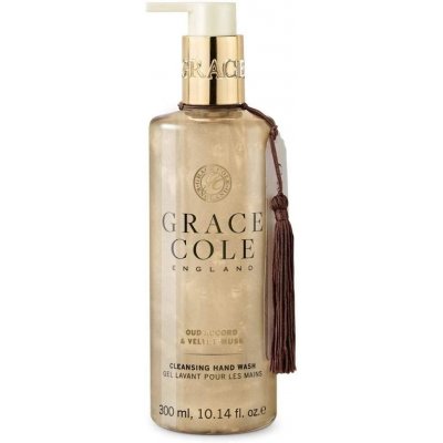 Grace Cole tekuté mýdlo na ruce Oud Accord & Velvet Musk 300 ml