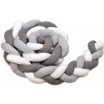 T-Tomi Pletený mantinel bílé + g šedá + anthracite – Zboží Dáma