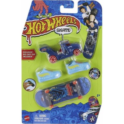 Mattel Hot Wheels Skates sběratelská kolekce a boty Bat Blast and Rig Storm – Zboží Mobilmania