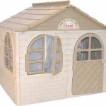 Doloni zahradní domeček EKO béžovo-hnědý střední – Zboží Mobilmania