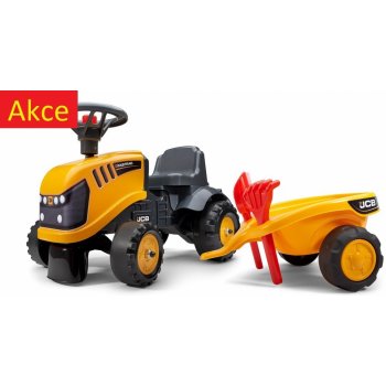 Falk Toys TV JCB traktor 215 s vozíkem a nářadím 91cm od 950 Kč - Heureka.cz