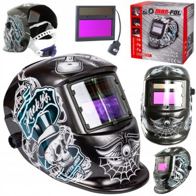 Mar-Pol M87011 černo-bílá lebka – Zboží Dáma