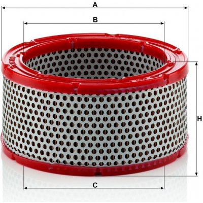 MANN-FILTER Vzduchový filtr MANN C1633/1 (MF C1633/1) – Hledejceny.cz
