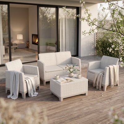 KETER SCANDI FORMA SET - Pebble grey/Soft biege – Hledejceny.cz