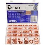 Sada měděných podložek 580 ks GEKO nářadí G02916 – Sleviste.cz