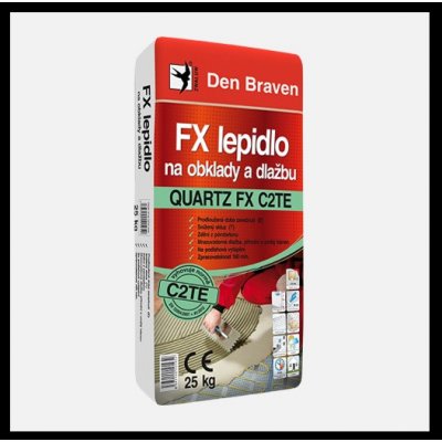 Den Braven Quartz FX C2TE flexibilní lepidlo na obklady a dlažbu 25 kg – Hledejceny.cz