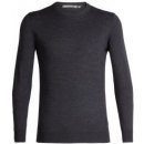 ICEBREAKER Mens Shearer V Sweater CHAR HTHR