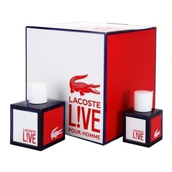 Lacoste Live Pour Homme EDT 40 ml + sprchový gel 100 ml dárková sada