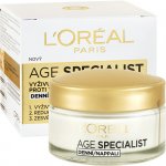 L'Oréal Age Specialist 65+ vyživující denní krém proti vráskám (Extract from Opuncie, Multivitamin, spf20) 50 ml – Zbozi.Blesk.cz