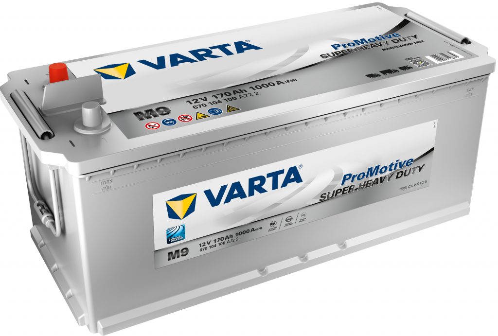 Varta Promotive Blue 12V 170Ah 1000A 670 104 100