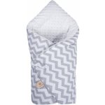 Maceshka Zavinovačka Minky šedá zig zag – Zboží Mobilmania