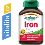 Jamieson Železo 35 mg s postupným uvolňováním 60 tablet – Hledejceny.cz
