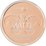 Rimmel London Stay Matte dlouhotrvající kompaktní pudr 14 g odstín 004 Sandstorm