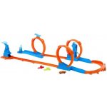 Hot Wheels Creator dráha trojitá smyčka JDW39 – Zboží Dáma