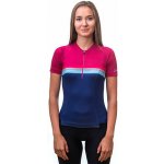 Sensor SUMMER STRIPE krátký rukáv modrá/lilla dámský – Zboží Dáma