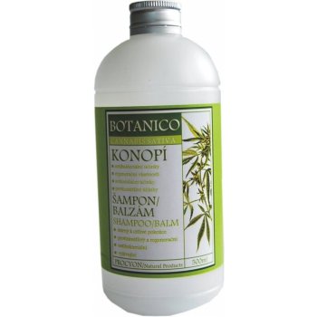 Botanico konopný šampon na vlasy s extraktem konopí 500 ml