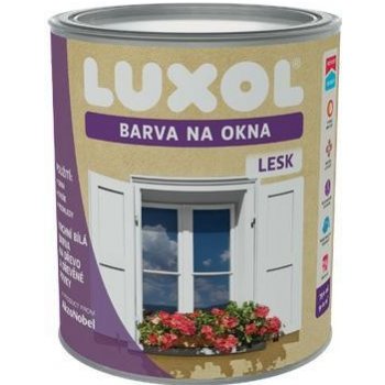 Luxol Barva na okna 0,75 l lesk bílá