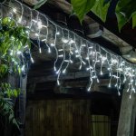 decoLED LED vánoční světelné krápníky 3m ledově bílá – Hledejceny.cz