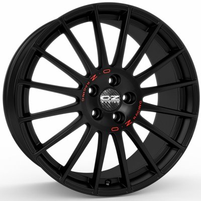 OZ SUPERTURISMO GT 7x18 4x100 ET50 matt black – Hledejceny.cz