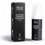 Hello Coco Activated Charcoal Toothpaste foam 50 ml – Sleviste.cz