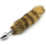 Slave4master Fox Tail Metal Butt Plug – Sleviste.cz