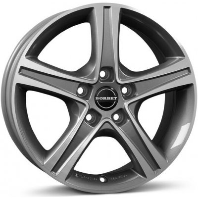 Borbet CWD 6,5x16 5x130 ET65 anthracite polished – Sleviste.cz