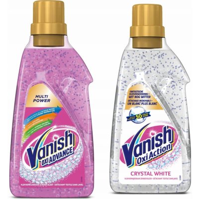 Vanish Oxi Action Color Gel Odstraňovač skvrn pro barevné prádlo 750 ml – HobbyKompas.cz