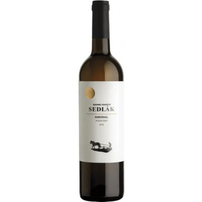 Vinařství Sedlák Hibernal Pozdní sběr polosuché bílé 2022 12,5% 0,75 l (holá láhev) – Zboží Mobilmania